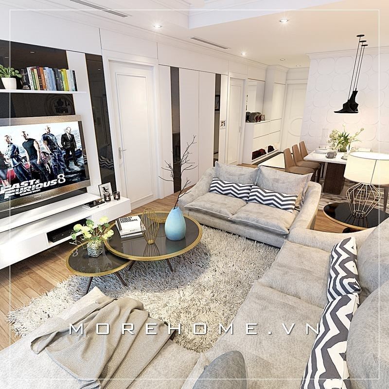 Bộ sofa êm ái giúp cho người dùng cảm nhận được sự thoải mái khi sử dụng.